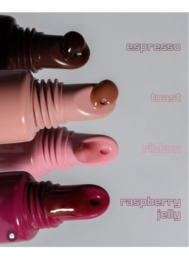 rhode Simple Lip Support Adhesive Iphone Mobile Phone Case, Mobile Phone Lip Gloss Rubber Case, Moisturizing Lipstick Lip Support(Ribbon) - Image 4