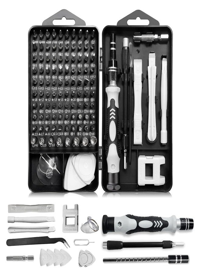VOOCME Precision Screwdriver Set With Case, 115 In 1 Electronics Magnetic Repair Tool Kit - Grey - Image 1