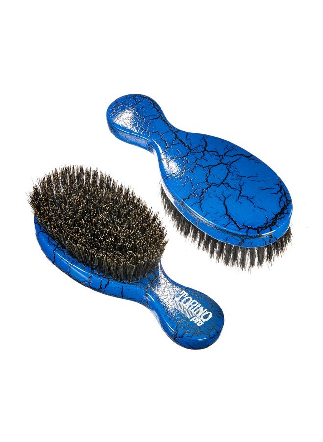 TORINO PRO WAVE BRUSHES BY BRUSH KING - Torino Pro Wave Brush 211 Medium Hard Stub Extra Long Bristles Reinforced Brush Great For Wolfing - Image 1