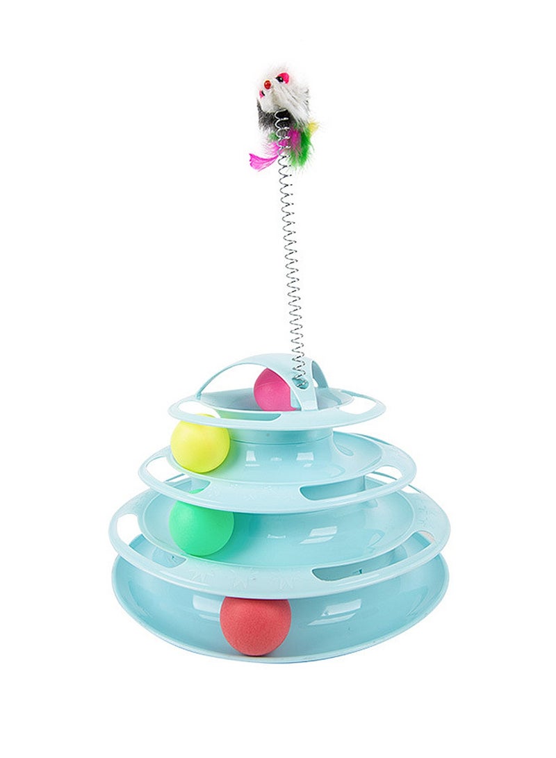 Kidle Interactive Cats Toy Kitten Toys for Indoor Cats to Play Chase Exercise - Image 1