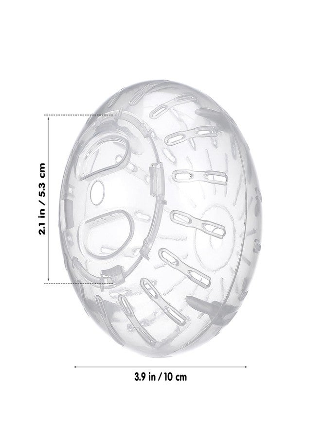 UKCOCO Hamster Ball 3.93 Inch Mini Rolling Exercise Ball with Ventilation Holes for Small Pets Safe Running Toy for Hamster Activity and Cage Play - Image 3