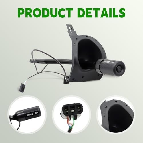Yunnergo Shifter Lever Arm with Overdrive Switch 5C3Z7210AAA Compatible with F Series 150 250 350 450 E150 E250 E350 E450 E550 Expedition Excursion 19922002 - Image 3