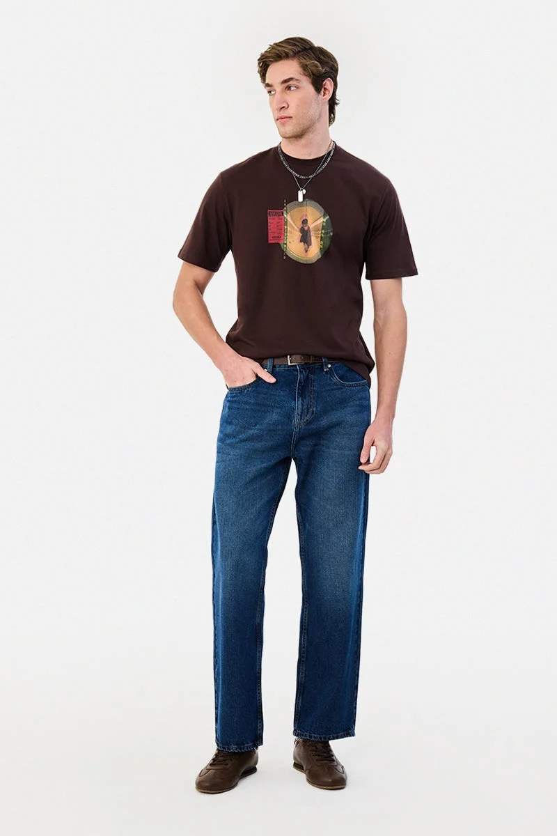 سنيتش 100% Cotton Graphic T-Shirt