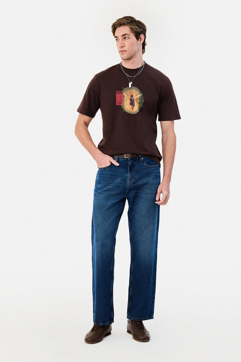 سنيتش 100% Cotton Graphic T-Shirt