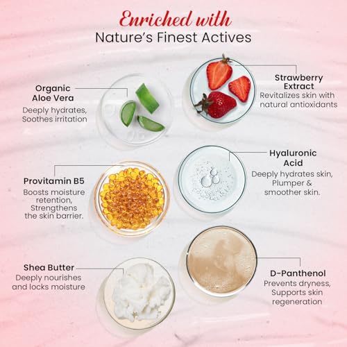 BRYAN  CANDY Bryan & Candy Strawberry Body Care Heart Collection,Gift Set for Women and Men - Image 5