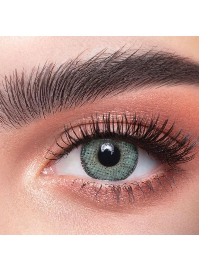 Dahab contact lenses, color (Lamar Green) #16, for daily use - Image 1