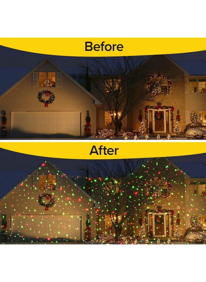 Star Shower Ultra 9 Outdoor Laser Holiday Projector with Remote, 2 Pack, AS-SEEN-ON-TV, New 2023 Model w/ 9 Unique Patterns, Showers Home w/Thousands of Lights, 3 Color Combinations, Up to 3200 Sq Ft - Image 5