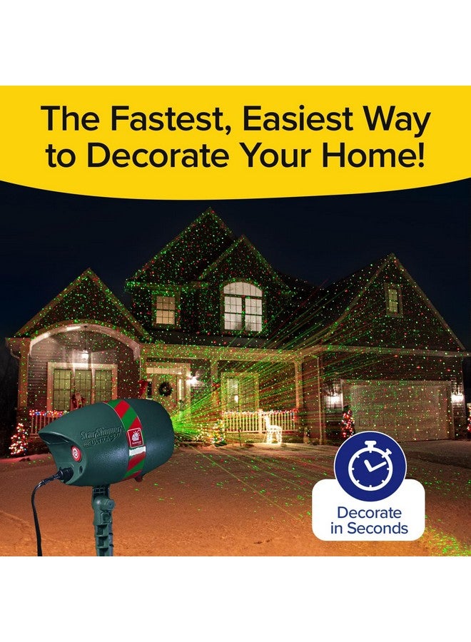 Star Shower Ultra 9 Outdoor Laser Holiday Projector with Remote, 2 Pack, AS-SEEN-ON-TV, New 2023 Model w/ 9 Unique Patterns, Showers Home w/Thousands of Lights, 3 Color Combinations, Up to 3200 Sq Ft - Image 3