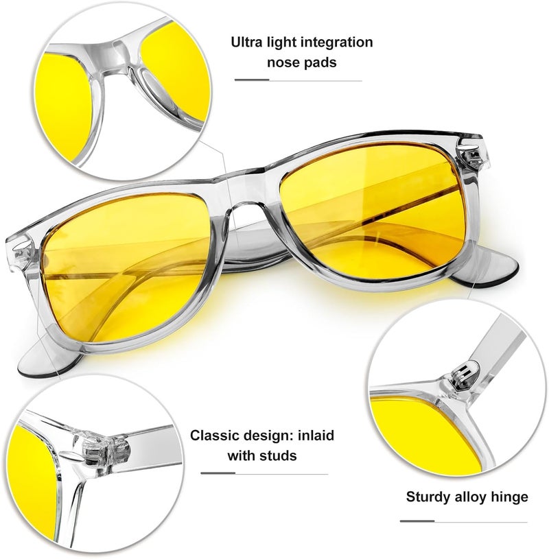 KANASTAL Polarized Sunglasses Men, Fashion Square Sun Glasses Women, Classic Shades for Womens, Driving Fishing Outdoor 100% UV400 Protection - Image 5