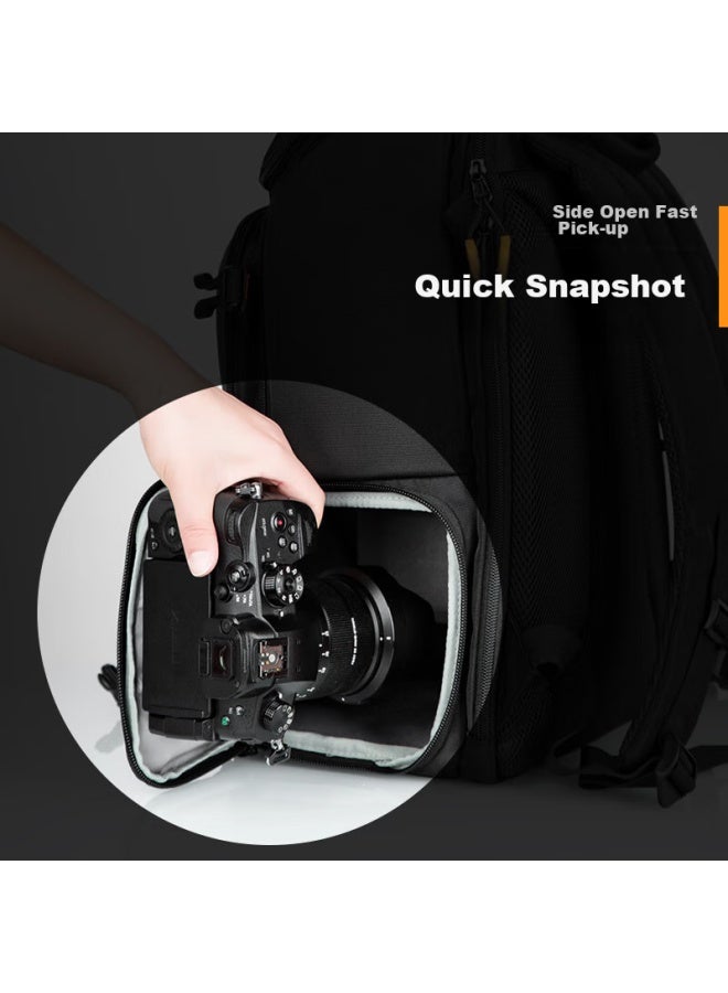 Tarion Large Capacity Dslr Backpack, Professional Photography Bag, Multifunctional Dslr Bag Pbl - Image 2