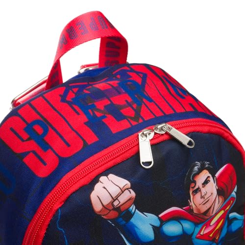 Wondapop Superman Up Up and Away 13" Deluxe Nylon Mini Daypack - Image 3