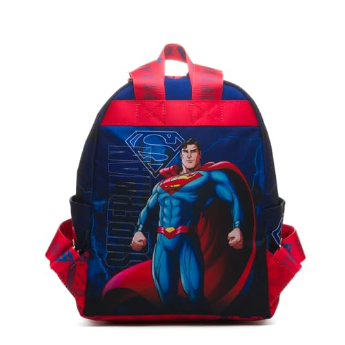 Wondapop Superman Up Up and Away 13" Deluxe Nylon Mini Daypack - Image 5