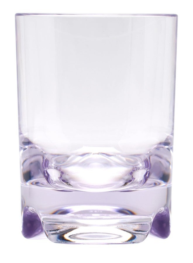 GET SW-1429-1-SAN-CL-EC BPA-Free Break-Resistant Plastic Old Fashioned Whiskey Glasses, 10 Ounce, Clear (Set of 4) - Image 3