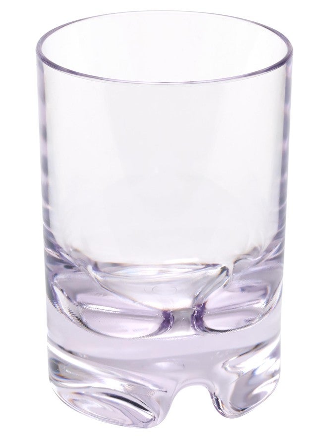 GET SW-1429-1-SAN-CL-EC BPA-Free Break-Resistant Plastic Old Fashioned Whiskey Glasses, 10 Ounce, Clear (Set of 4) - Image 2