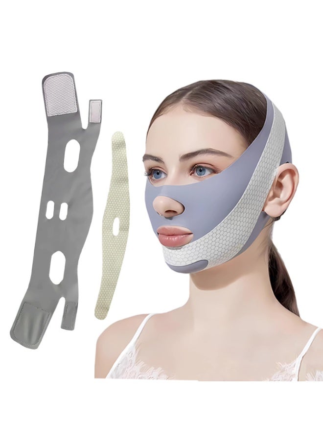 Loquat Chin Strap for Women,Reusable V Line Lifting Mask,Breathable, Comfortable Chin Strap for Women - Image 1