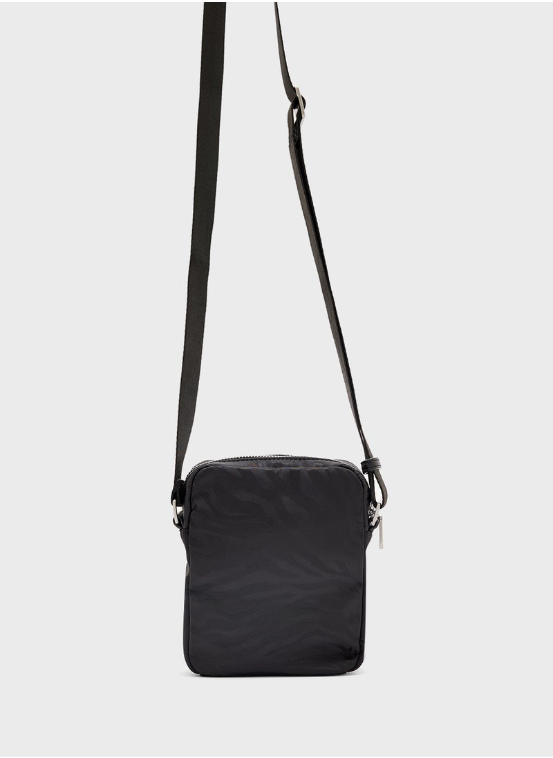 GUESS Zip Through Messenger Bag  - Image 2
