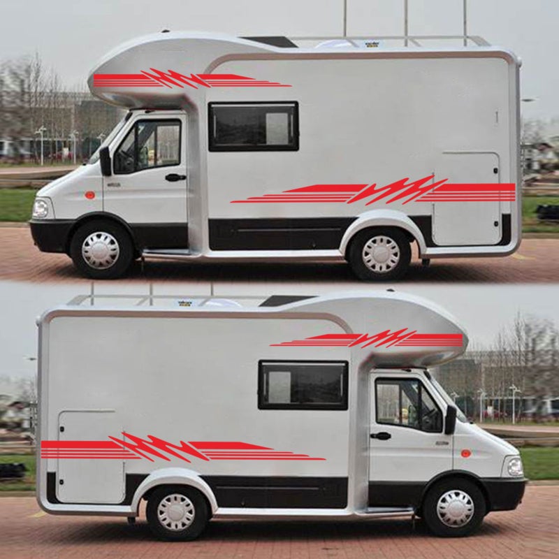 Motorhome Sticker 280*23cm Or 160*15cm Polyethylene Abrasion Resistant High Impact Strength - Scratch Covering Caravan Travel Trailer Sticker for Motorhome Caravan Travel Trailer Camper Van - Image 5
