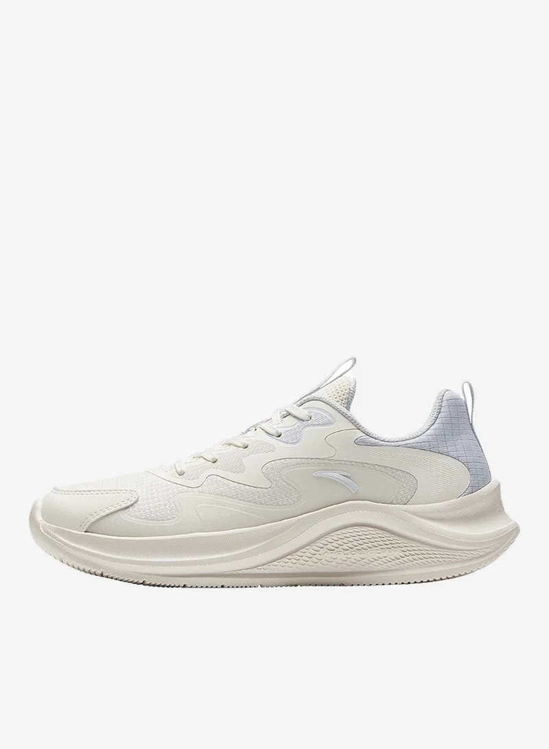 ANTA Beige/L.Blue Lightweight Soft-Cushion Running Shoes for Everyday Comfort for Women | Best Price UAE