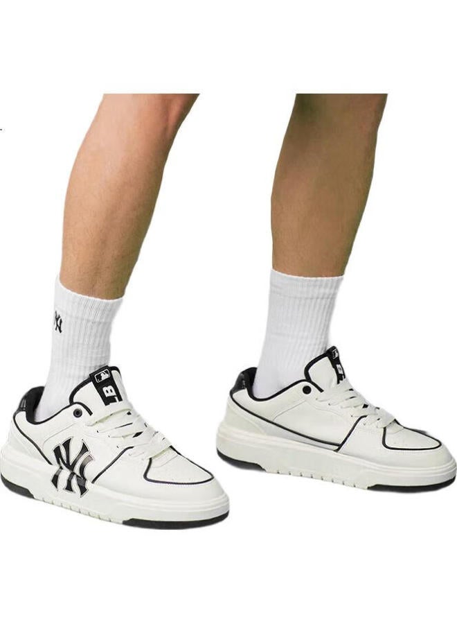 MLB Unisex Retro Canvas Shoes Casual Sports Shoes 3Asxca12N-50Whs-260/Off-White - Image 3
