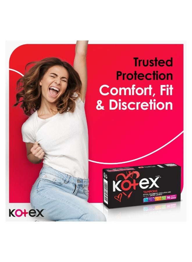 Kotex Tampon Normal 12x16 Pcs  - Image 3