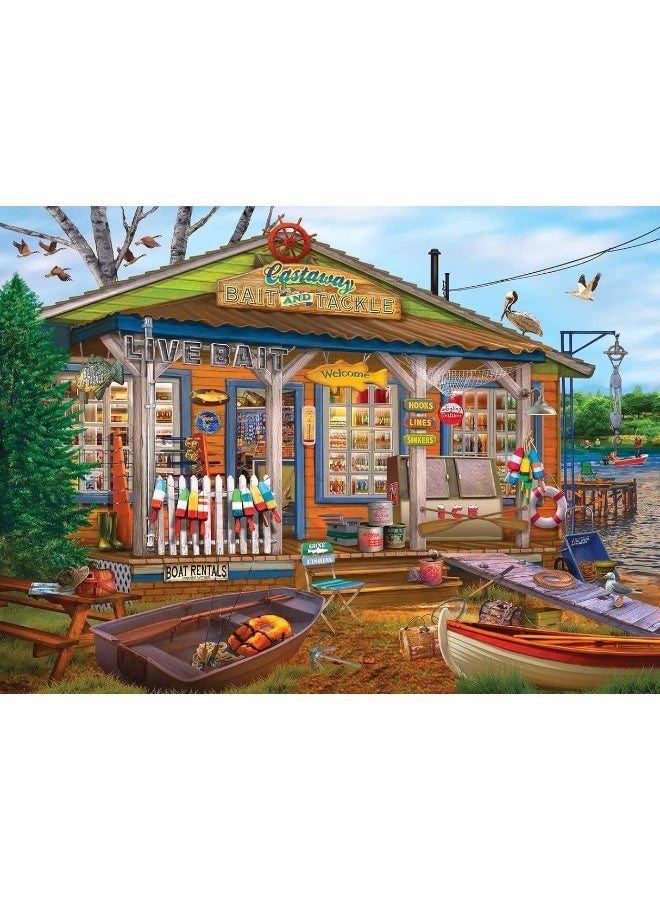 RoseArt CRA-Z-Art - RoseArt - Bigelow Country 1000PC - Castaway Bait and Tackle - Image 1