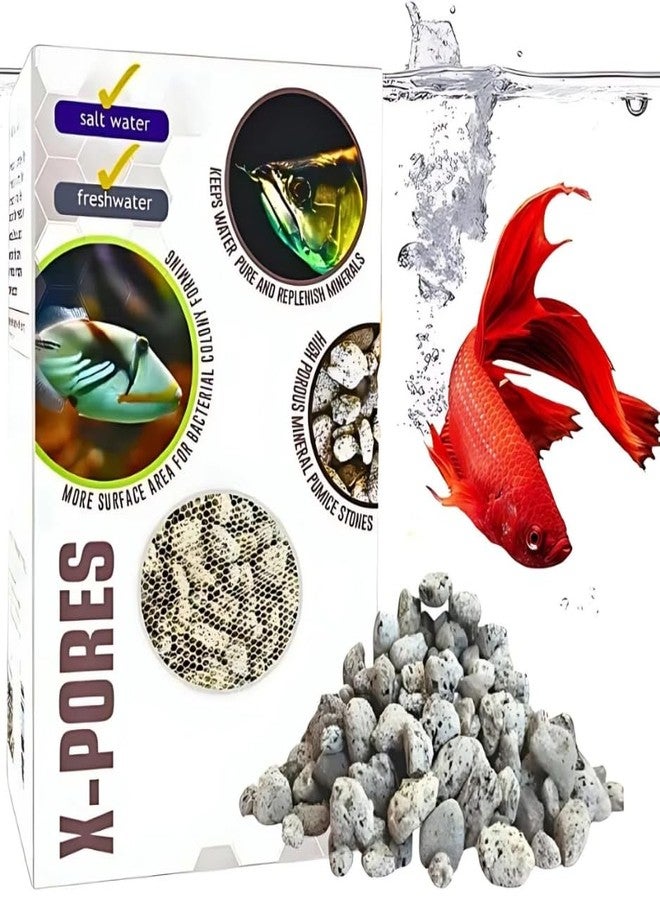 ARK AQUATICS وسائط ترشيح طبيعية من نوع ARK AQUATICS® X-Pores لأحواض أسماك المياه المالحة والعذبة - Image 5