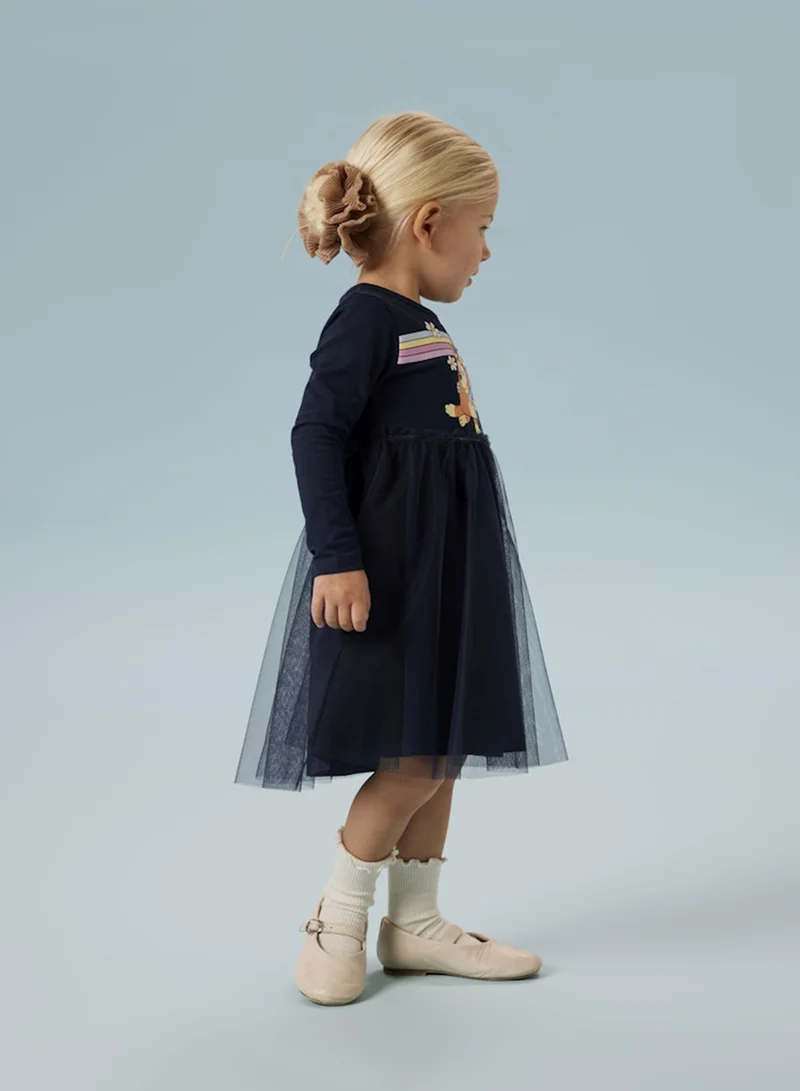 نيم ات Kids  Printed Midi Dress