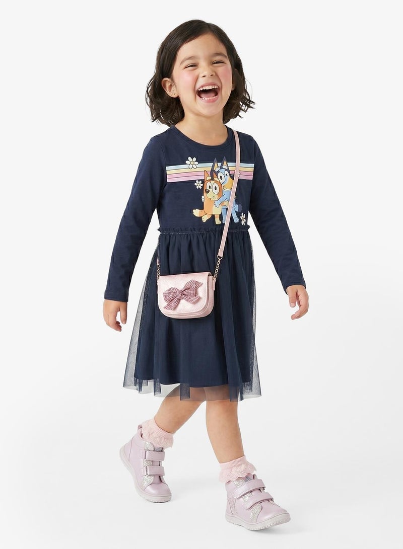 NAME IT Kids  Printed Midi Dress - Image 1