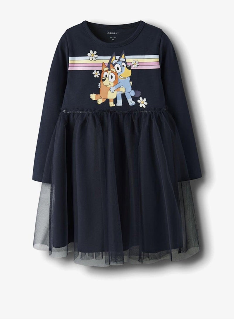 NAME IT Kids  Printed Midi Dress - Image 5