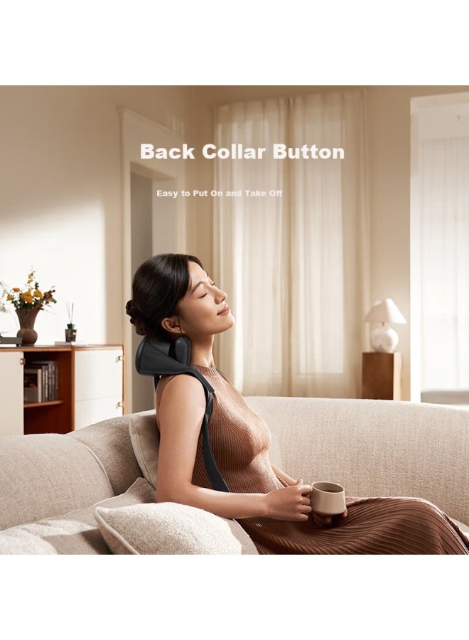 MIJIA Mi Home Xiaomi Shoulder And Neck Massager Trapezius Cervical Massager Shoulder Neck Waist Back Neck Massager Cervical Hot Compress Kneading App Smart Control Gift Recommendation  - Image 5