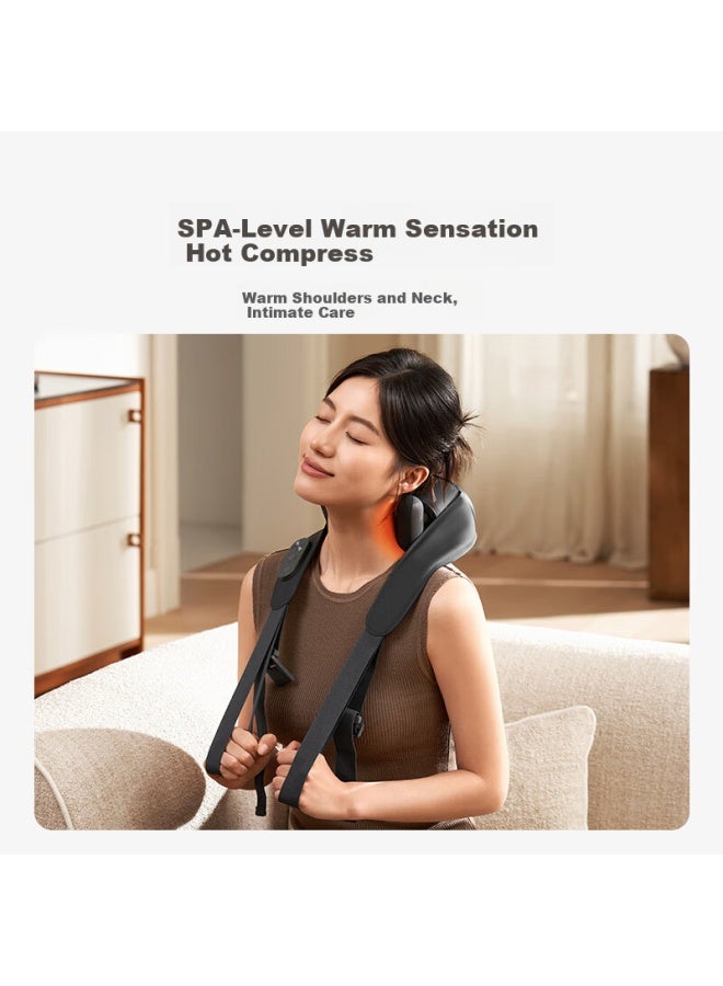 MIJIA Mi Home Xiaomi Shoulder And Neck Massager Trapezius Cervical Massager Shoulder Neck Waist Back Neck Massager Cervical Hot Compress Kneading App Smart Control Gift Recommendation  - Image 3