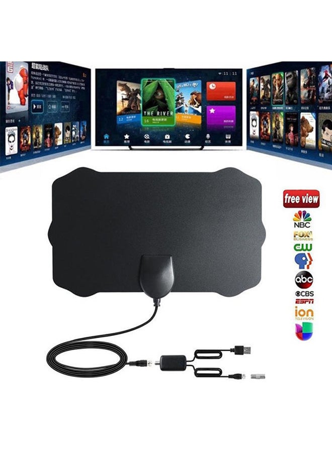 iQeouc 120 Miles Antena Digital HDTV Indoor HD TV Antenna with Amplifier Radius Surf Fox Antennas Aerial  - Image 1