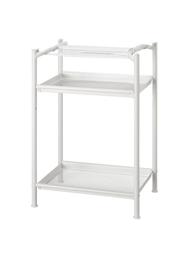 erorex Desk, lively pine effect/white, 120x60 cm  - Image 4