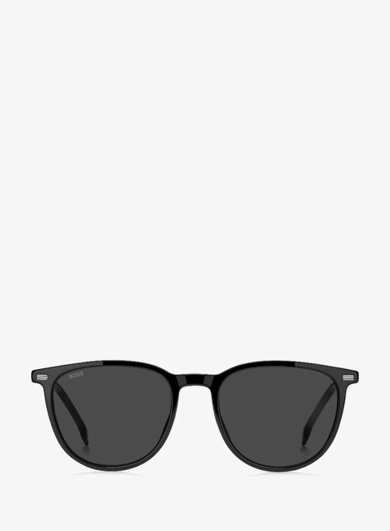 Hugo Boss  HUGO BOSS BOSS 1881/S Sunglasses Black Round  | Best Price UAE
