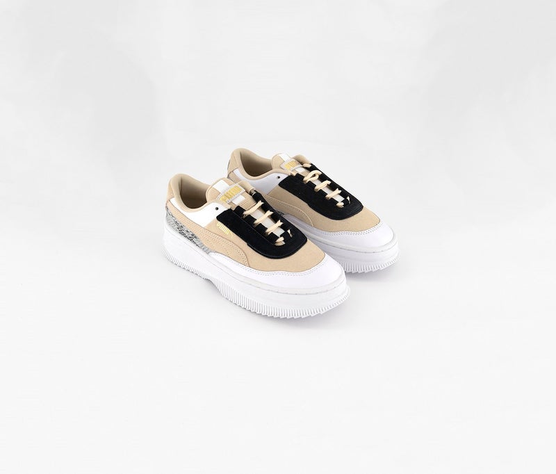 PUMA Women Deva Reptile Lace Up Shoes, Multicolor - Image 1