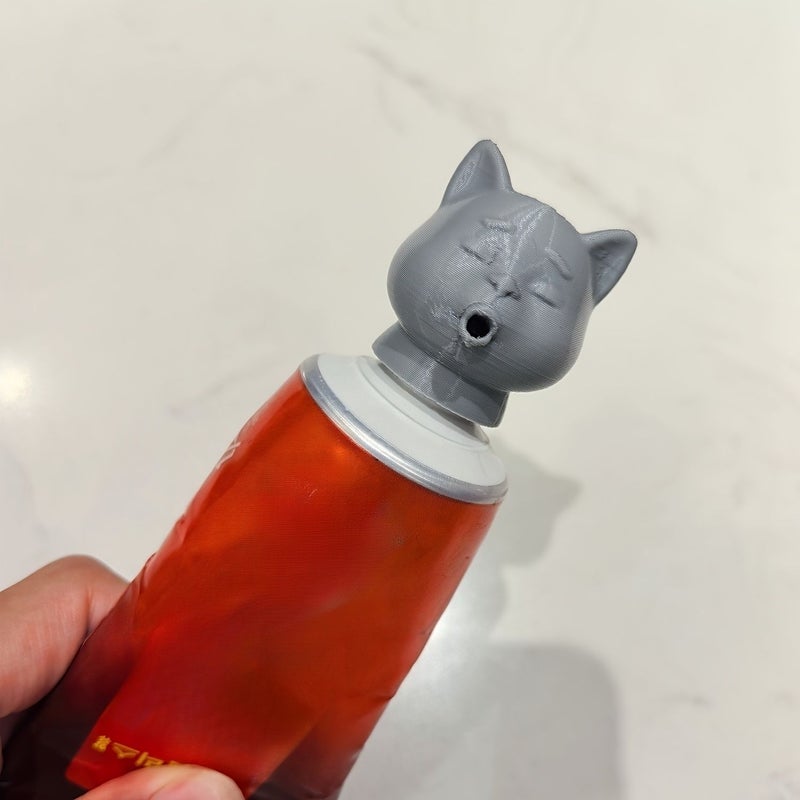 Cat Toothpaste Dispenser Z1 Fun Squeezer Toy Creative Home Goodie - Image 2