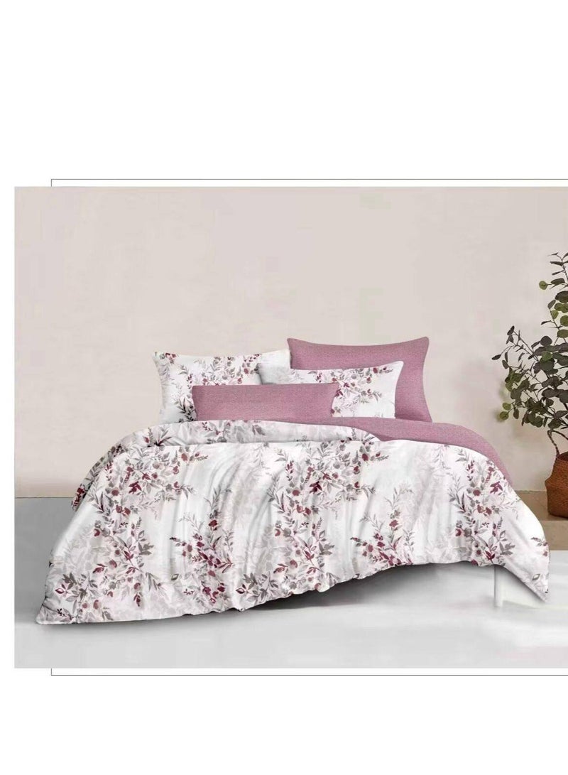 طقم لحاف من القطن الخالص 6 قطع ، حشوة لحاف ، ناعم ودافئ لجميع المواسم