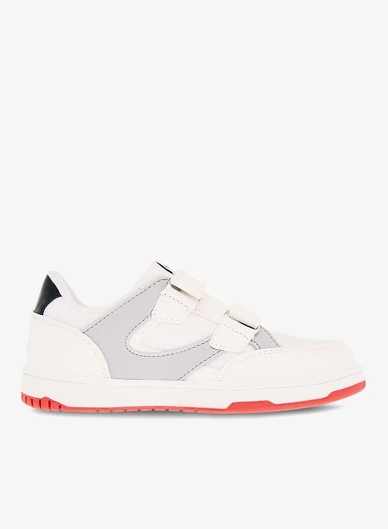 لي كوبر سنيكرز أولاد بألوان متداخلة مع إغلاق بشريط لاصق