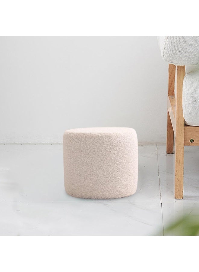 jaexest Ottoman Stool – Non-Slip Padded Foot Rest – Small Footstool for Office, Entryway, Bedroom – White – Compact & Versatile Seat Chair Foot Rest - Image 5