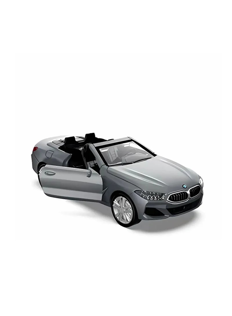 HAIZOL سيارات نموذجية مصنوعة من المعدن المصبوب من طراز بي إم دبليو M8 كومبيتيشن كوبيه - عبوة 2 | مقياس 1:32 | حركة سحب للخلف، أضواء LED وأبواب قابلة للفتح | لعبة معدنية فاخرة للأطفال وجامعي التحف (الأعمار 3+)  - Image 1