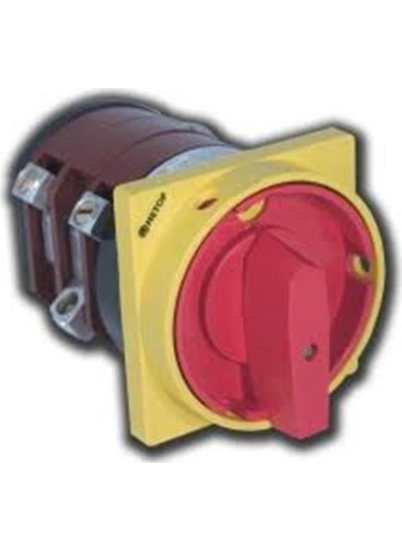 Metop Safety Switch 40A 3 Phase Neutral On/Off Safety Switch 