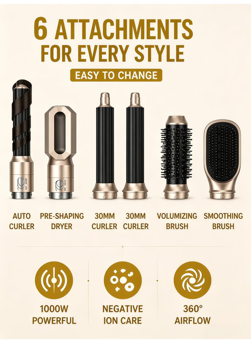 Clara Barson Clara 6 in 1 Hair Multi Styler - Image 5