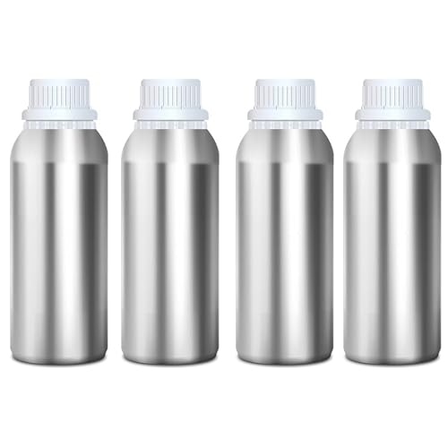 Devinez Multipurpose Anodized Aluminum Empty Bottle, 250ml (Pack of 4) with B Drop Nozzle & Cap with Seal, for Beauty, Essential Oils, Blends, Skin Care, Travel, Toners, Cosmetic & DIY - Image 1