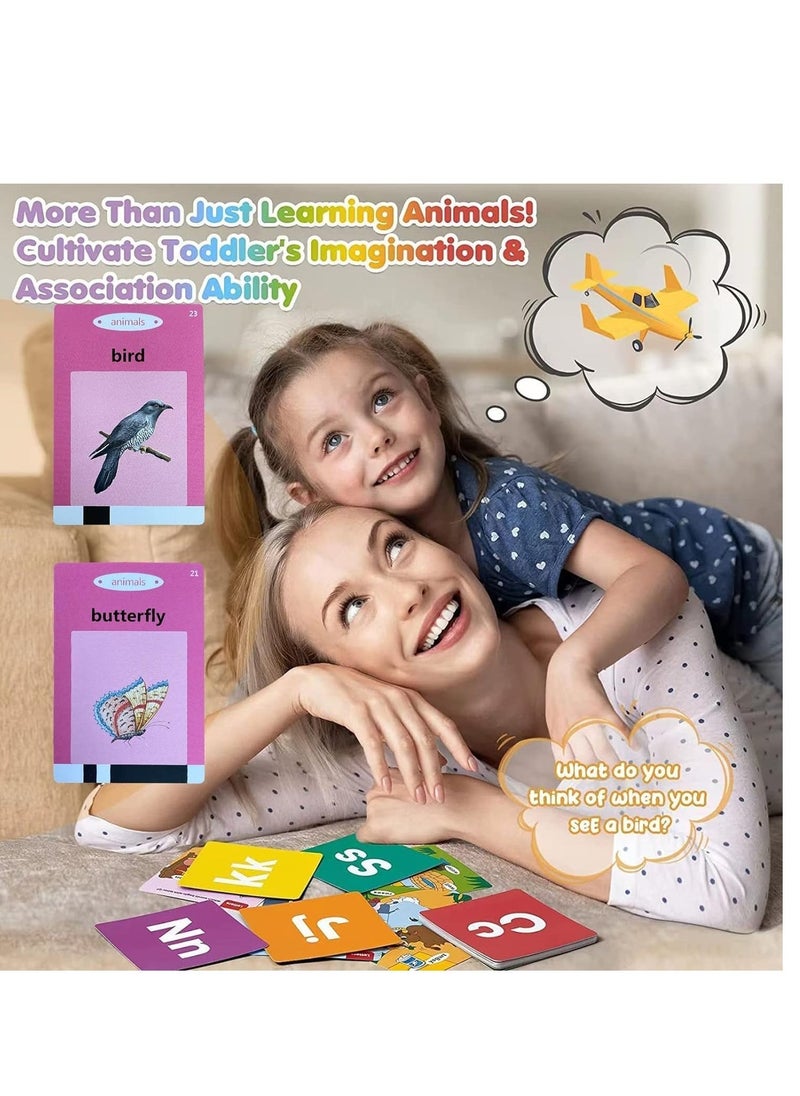 ELTRAZONE Talking Flash Cards Early Educational Toys, Learning Toys for 1 2 3 Year Olds, Montessori Toys for 1 + Year Old, Card Early Educational Device, 224 Sight Words Talking Flash Cards - Image 5