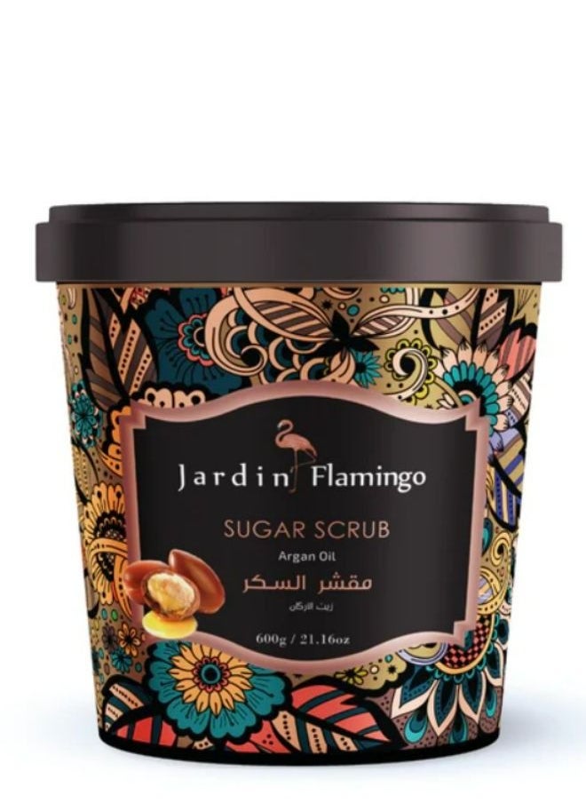 Jardin Flamingo - Sugar Scrub With Argan Oil 600g - Image 1