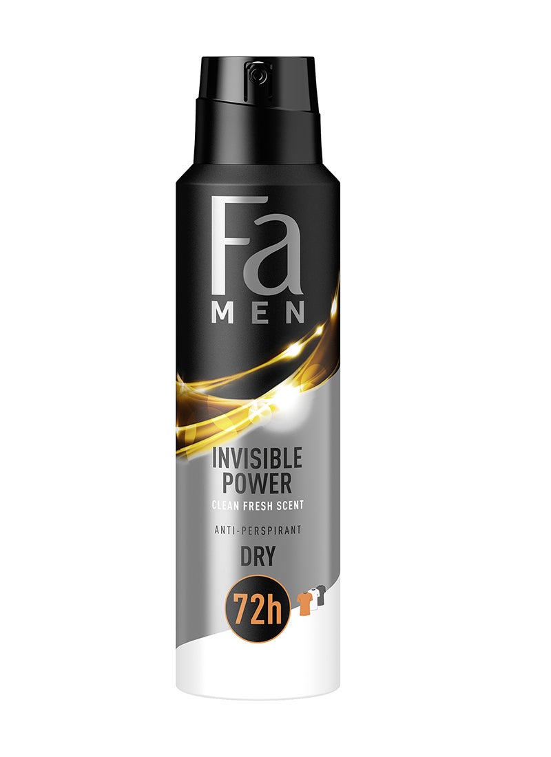 Fa بخاخ مزيل العرق غير المرئي للرجال