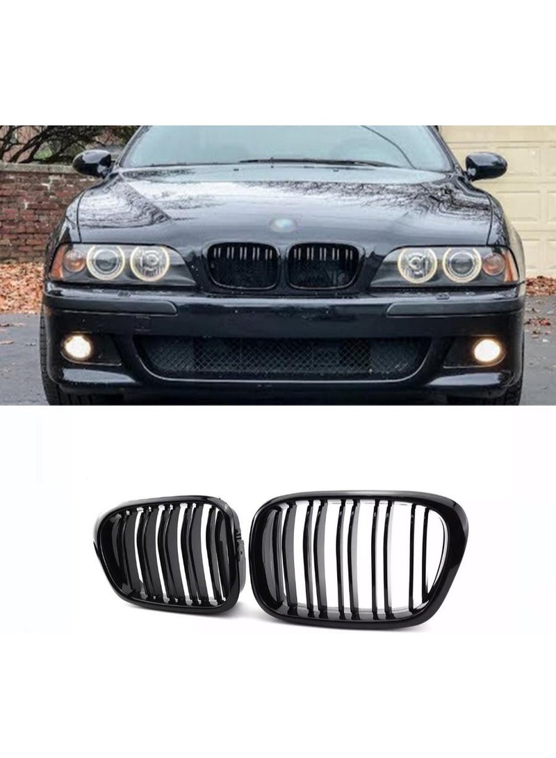 بي إم دبليو شبكة أمامية سوداء لامعة مع طراز BMW الفئة الخامسة E39 - Image 3