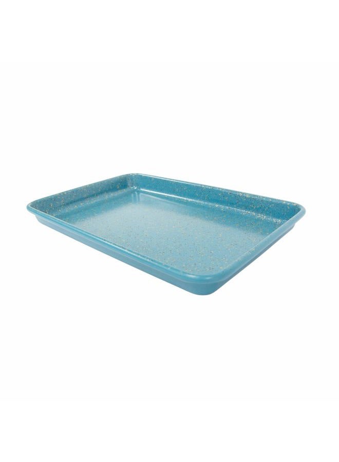 casaWare (Blue Granite) - 9 x 15cm x 1.9cm Toaster Oven Ultimate Series Commercial Weight Ceramic Non-Stick Coating Baking Pan (Blue Granite) - Image 2