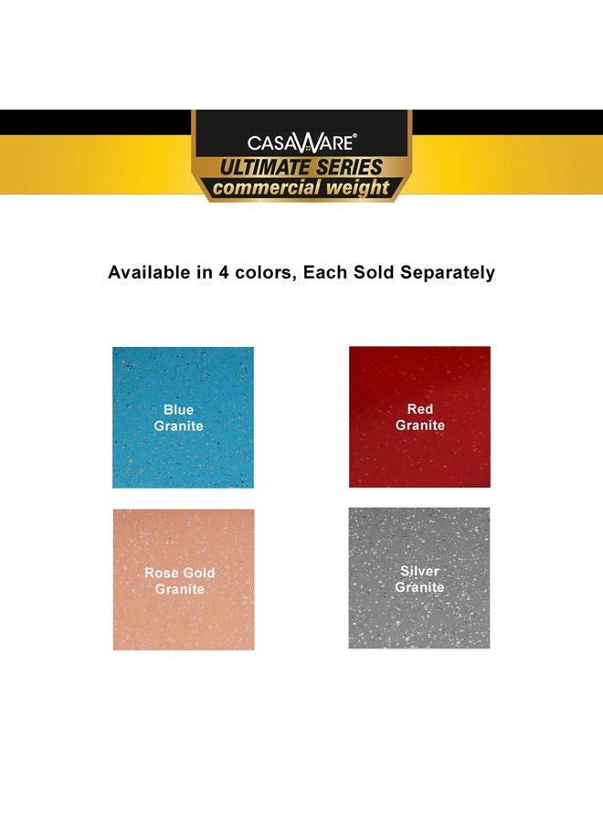 casaWare (Blue Granite) - 9 x 15cm x 1.9cm Toaster Oven Ultimate Series Commercial Weight Ceramic Non-Stick Coating Baking Pan (Blue Granite) - Image 4