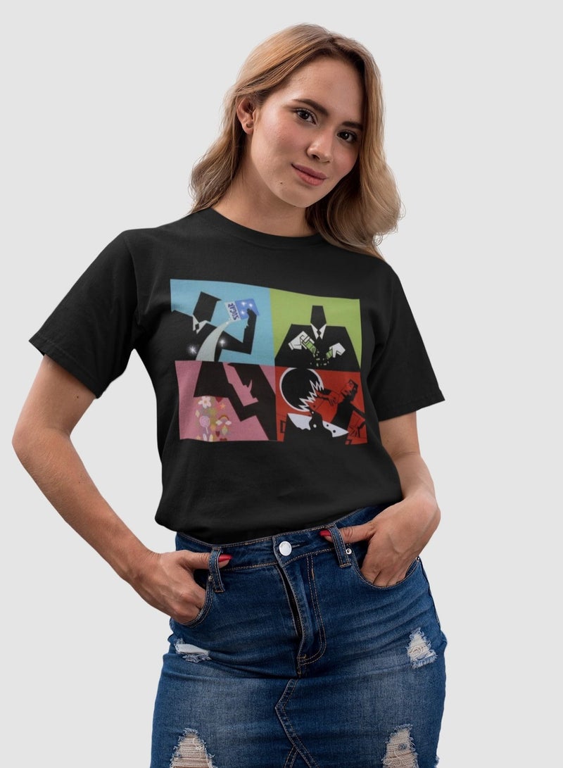 MERCH سكر، توابل، وكل شيء جميل - تي شيرت مطبوع للنساء - Image 1